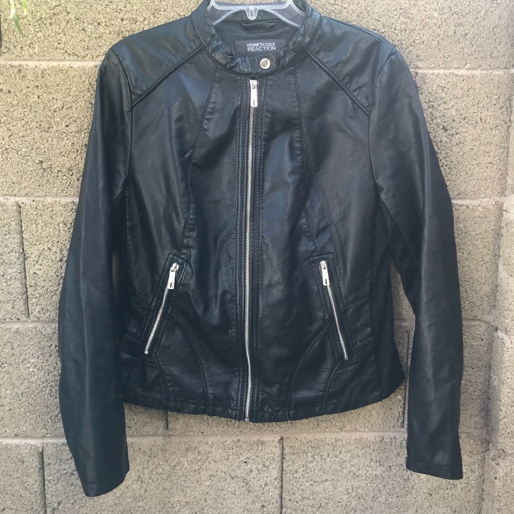 Kenneth Cole Reaction leather jacket